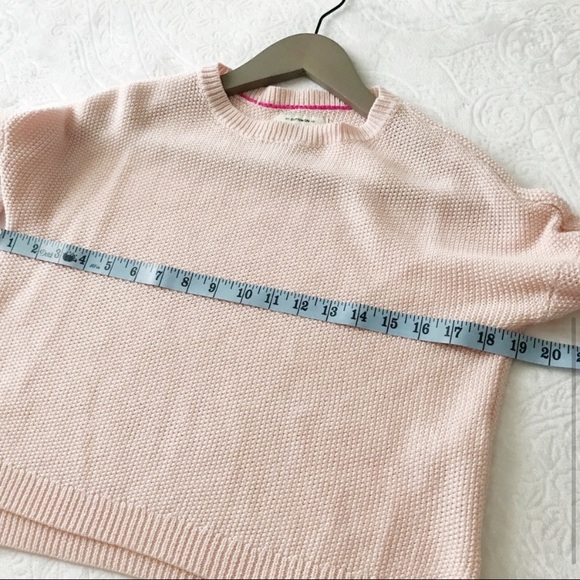 Light Pink Cropped Sweater - Picture 5 of 6